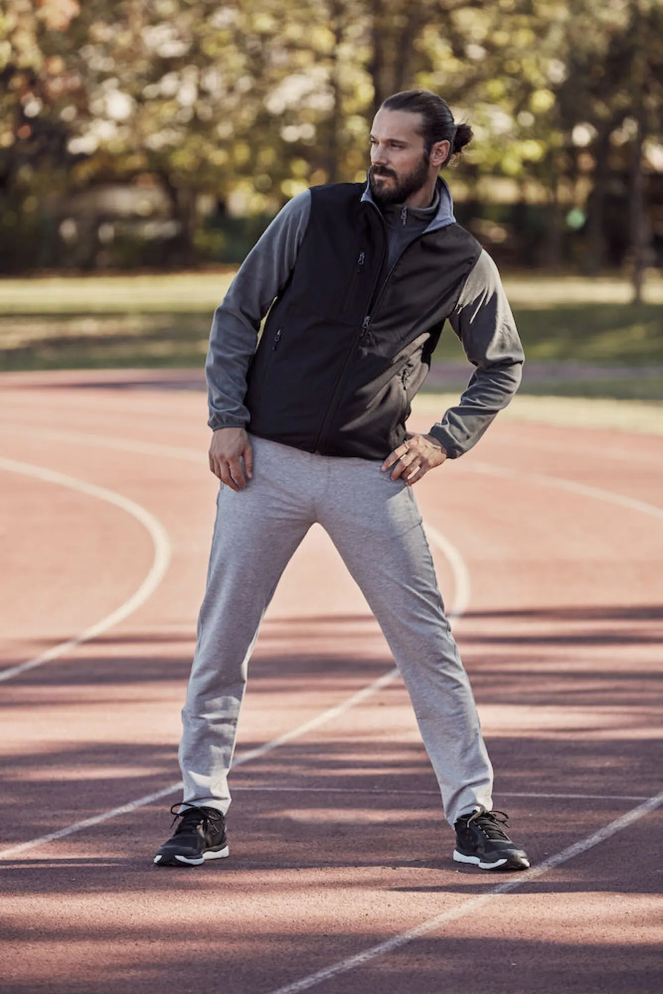 Basic Micro Fleecejacke | Herren