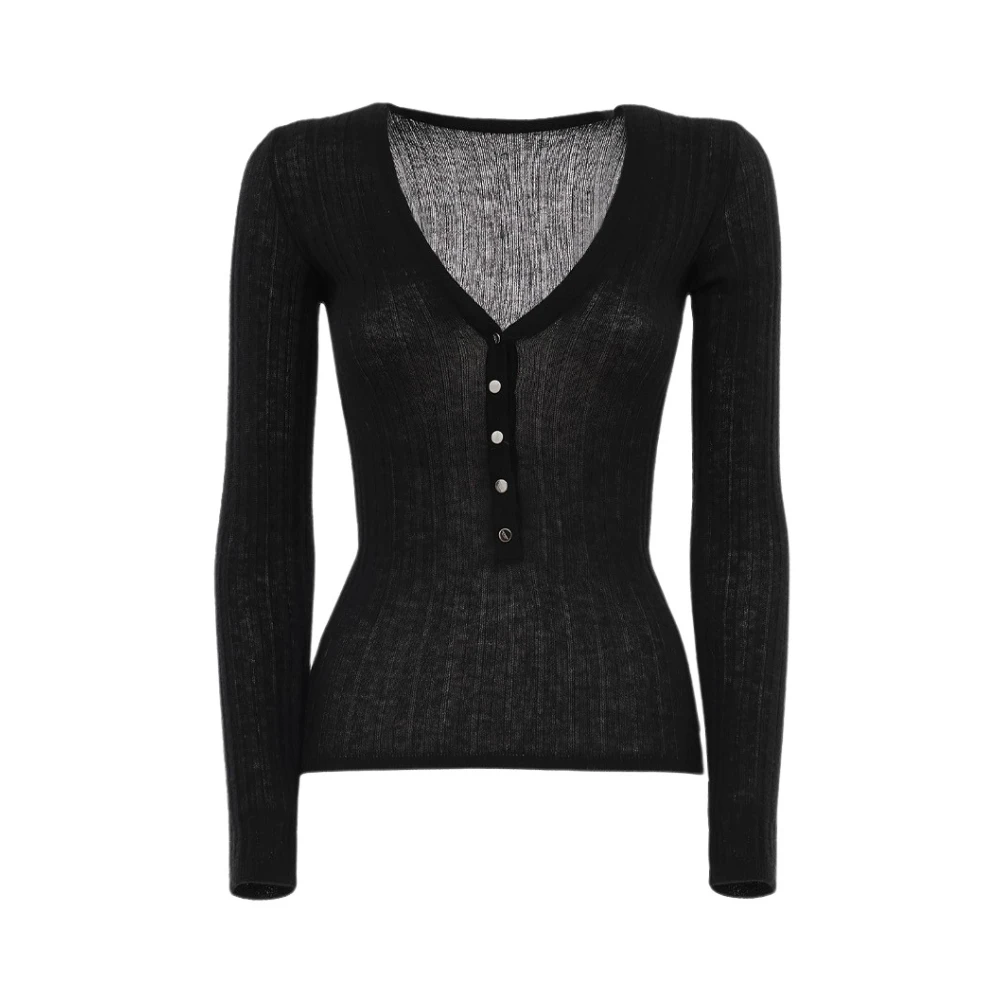 Cashmere V-Ausschnitt Pullover