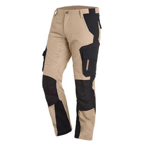 FHB Florian Arbeitshose Bundhose Beige/Schwarz 125100
