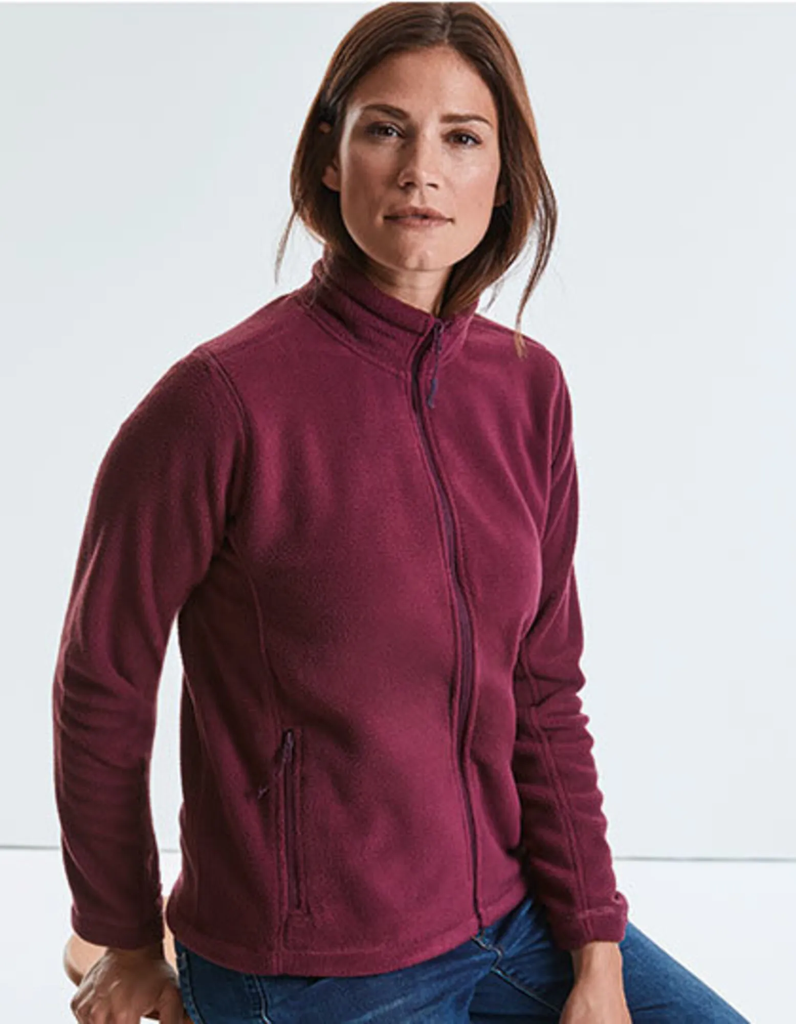 Full Zip Outdoor Fleecejacke | Damen