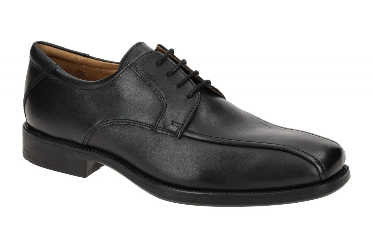 Geox Federico Business Schuhe schwarz Nappa U2257W