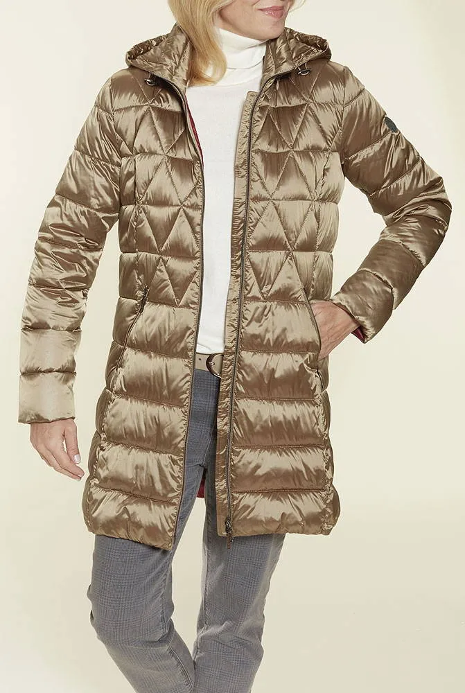 Green Goose Damen Leichtstepp-Mantel