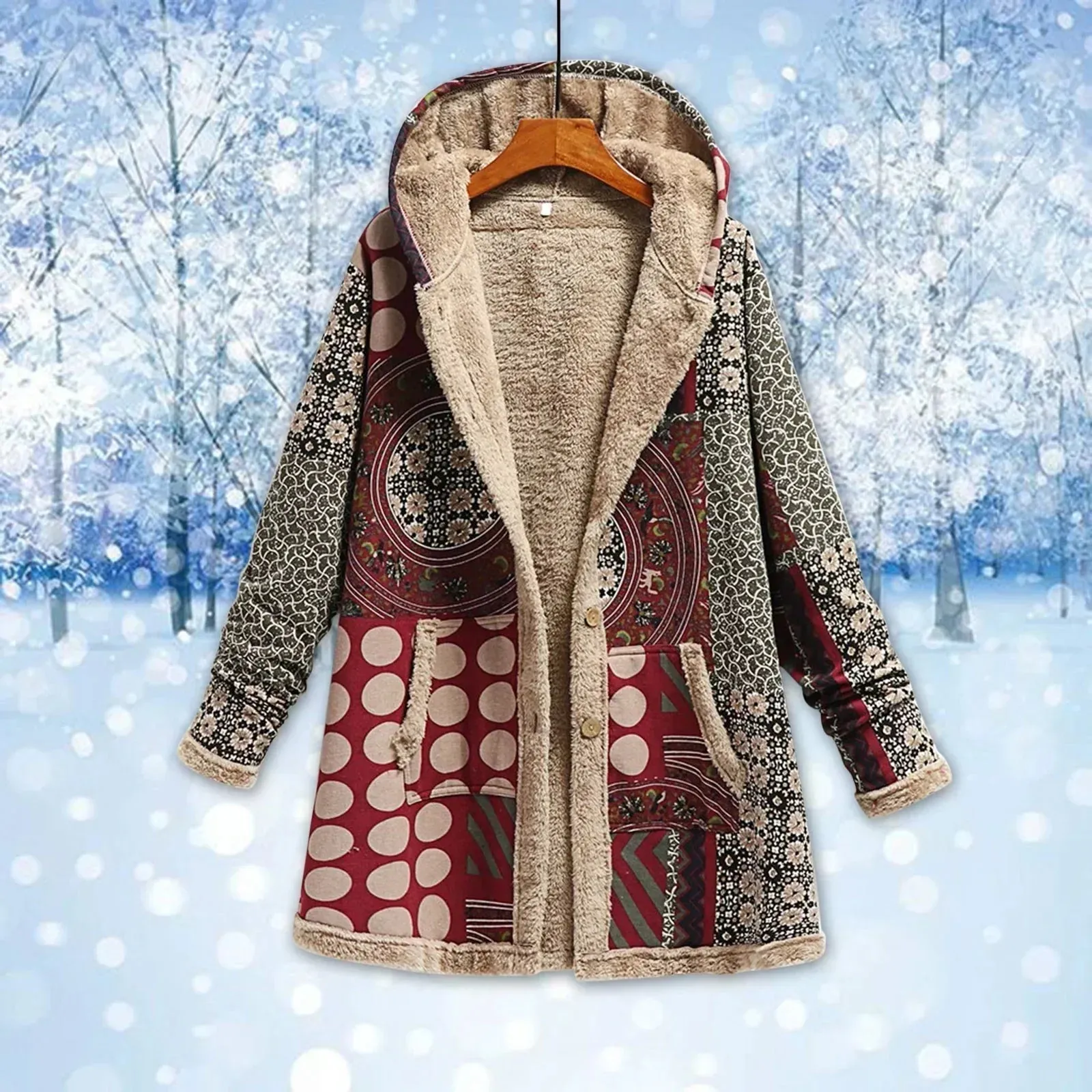 Heidi-Mode | Luxuriöse Fleecejacke