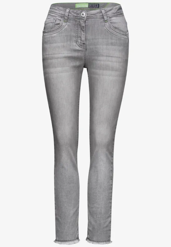 Jeans im Washed-Look