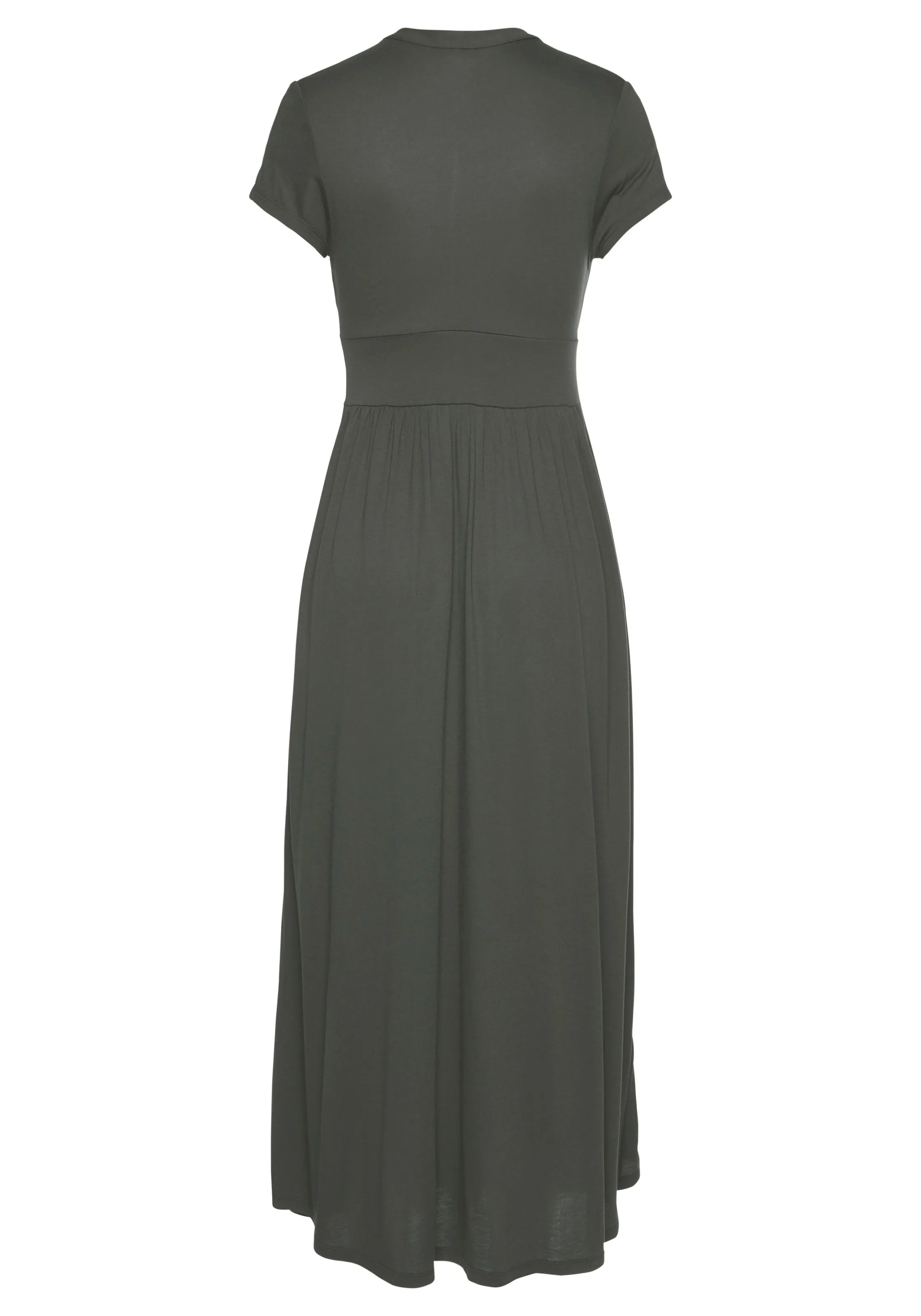 LASCANA Kleid in Dunkelgrün