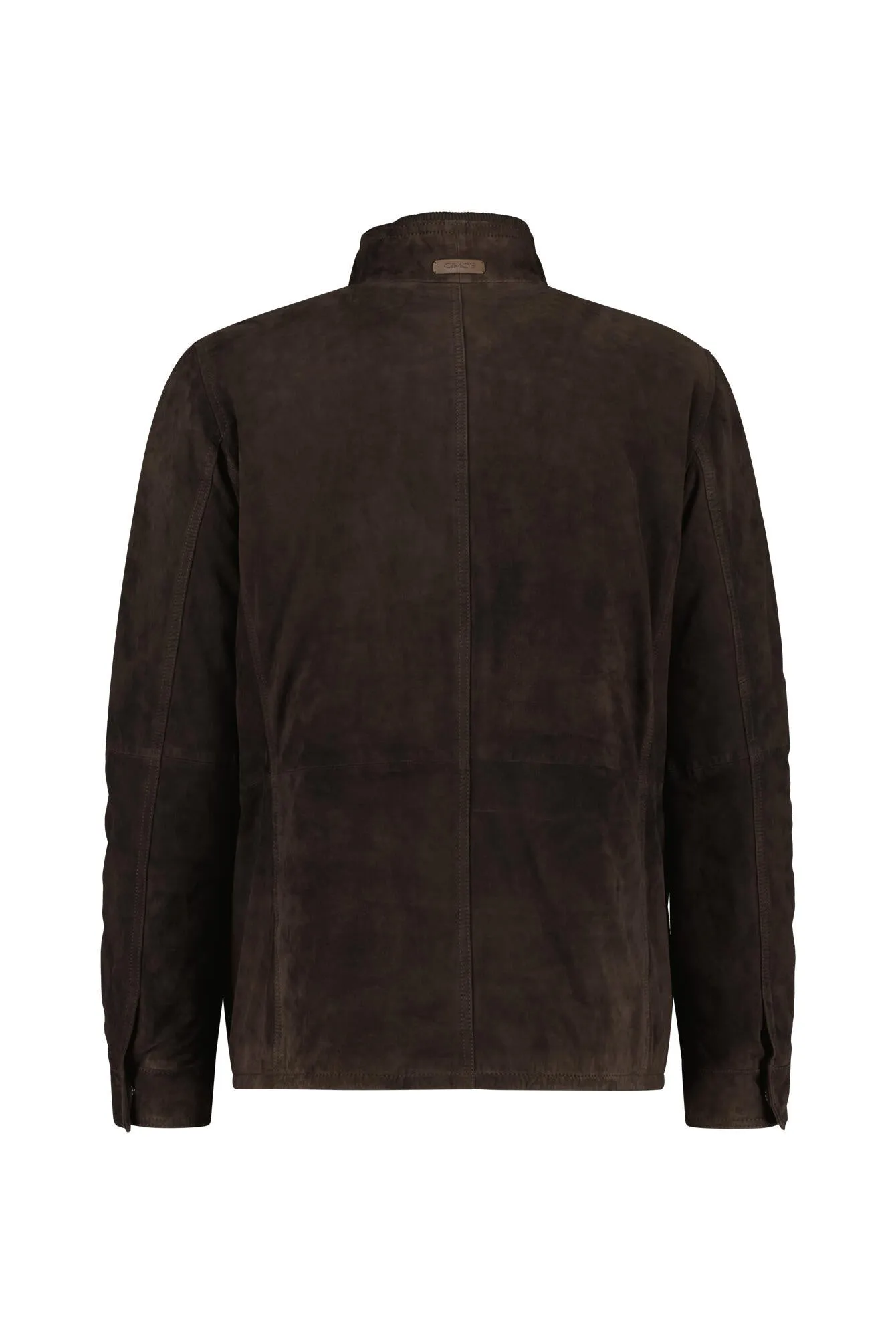 Lederjacke mit Stehkragen