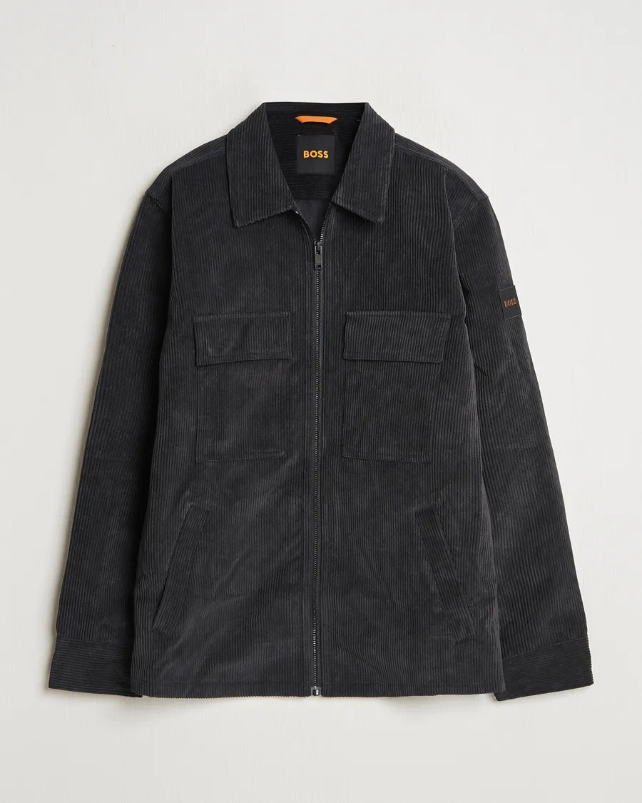Lozzy Brushed Overshirt Black