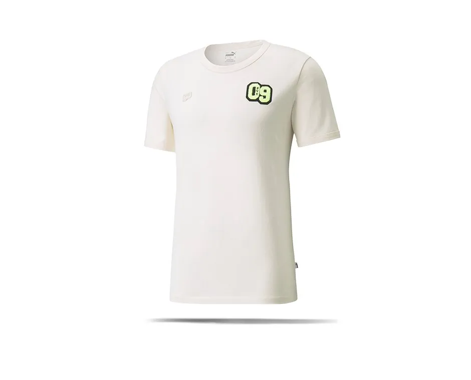PUMA BVB Dortmund FtblFeat T-Shirt Weiss (002)