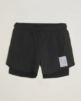 Rippy 3 Inch Trail Shorts Black