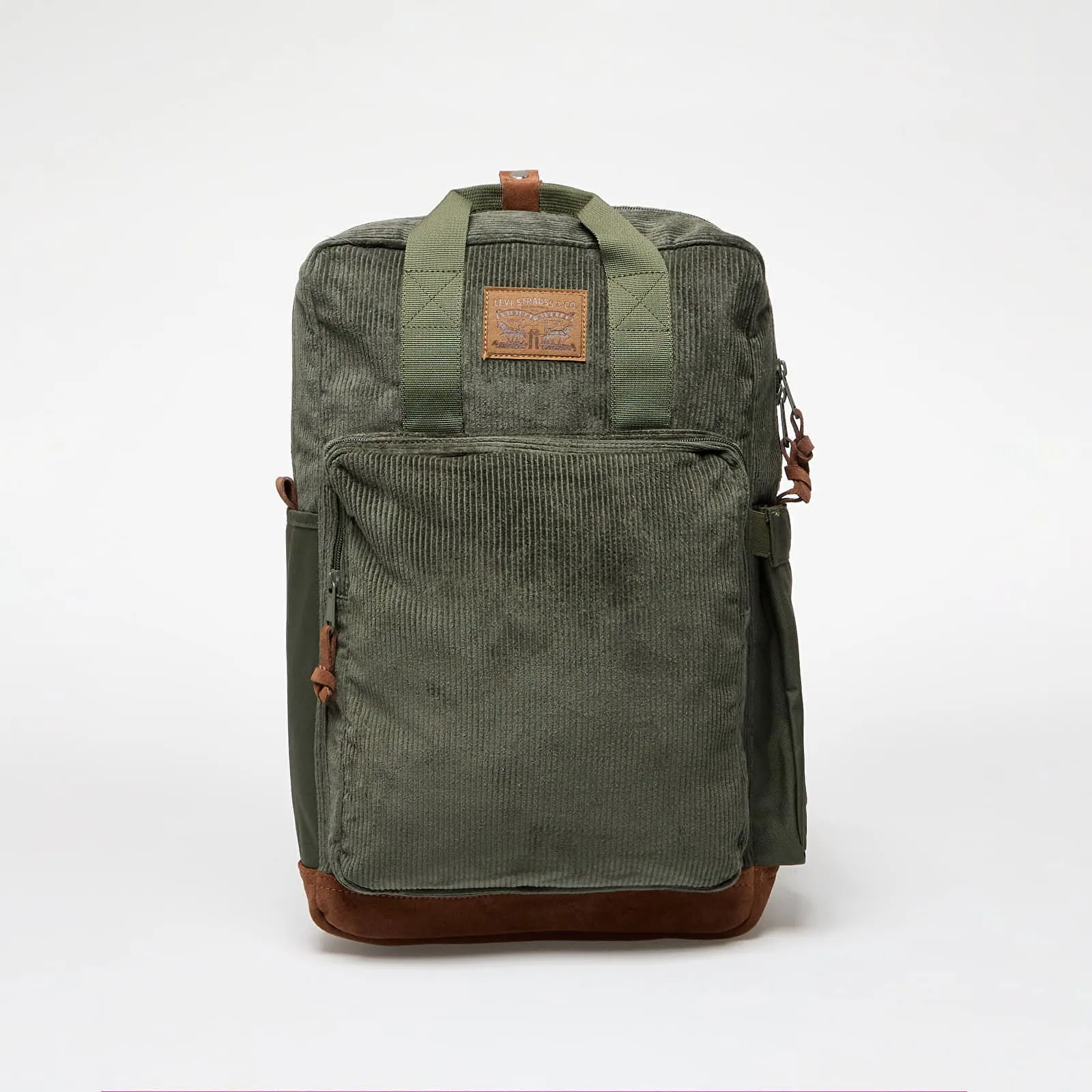 Rucksack Levi's Backpack Levi’s® L-Pack Large Corduroy Backpack Dark Green Universal D7727-0008
