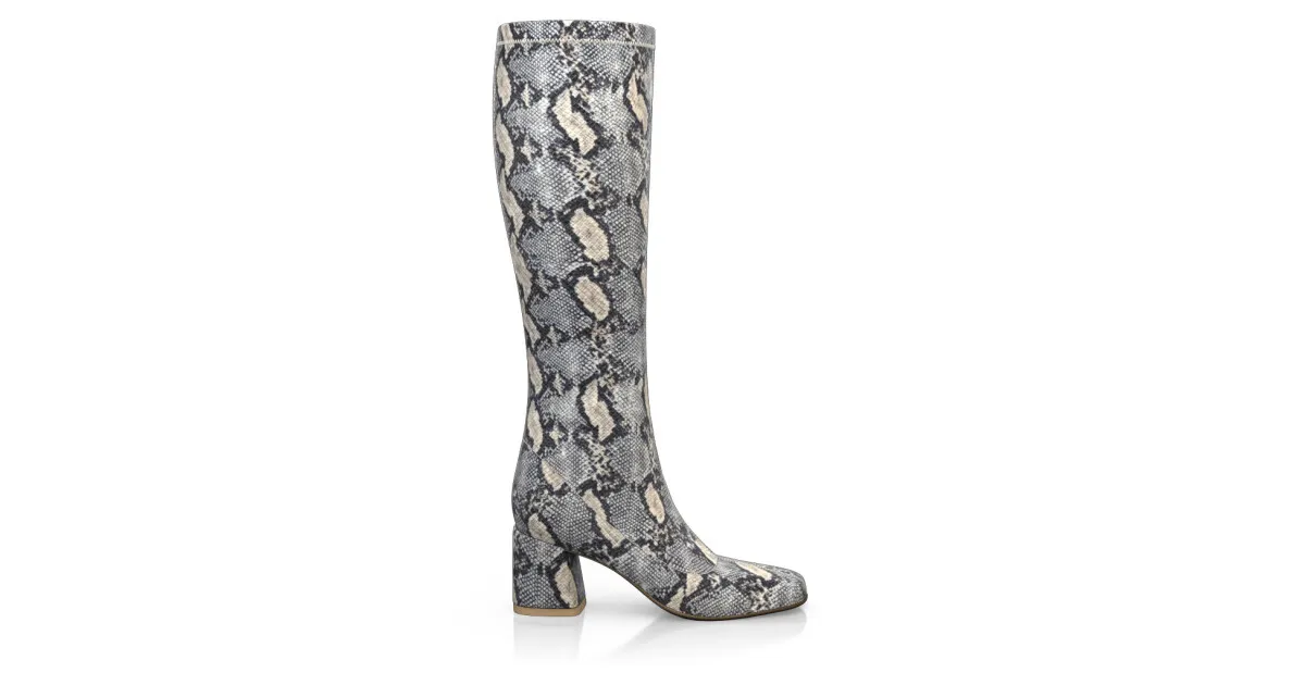 Sock Boots mit Absatz 40706