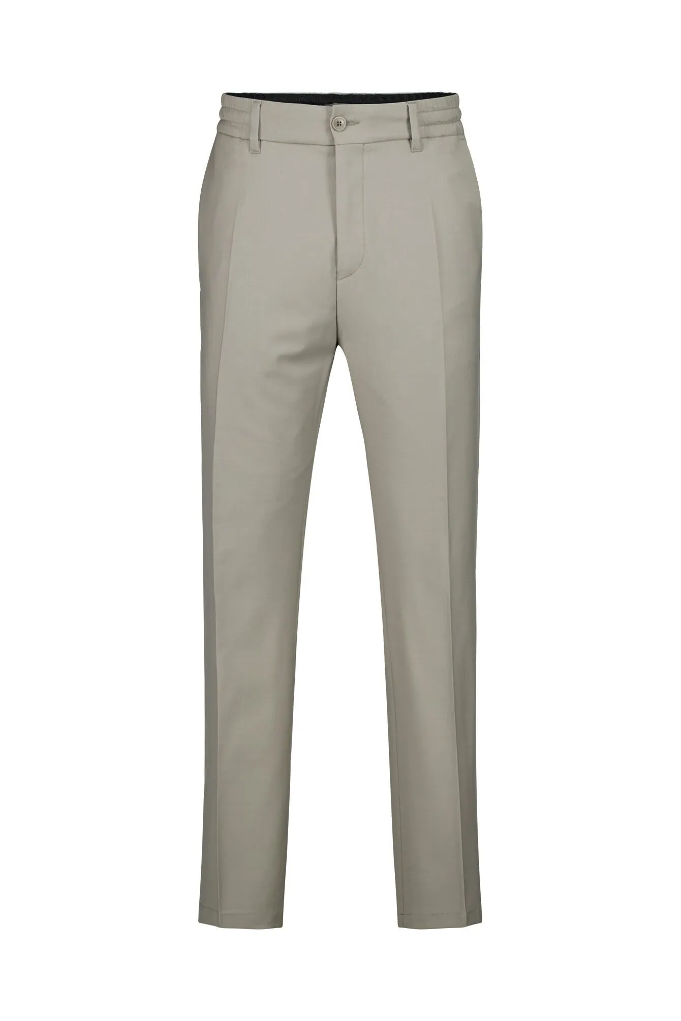 Stoffhose Straight Leg mit Bügelfalte