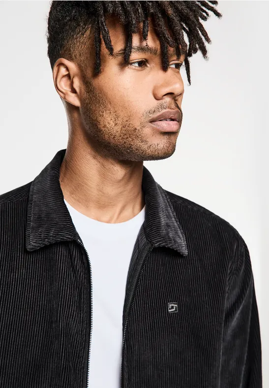 Street One MEN Cord-Overshirt mit Zipper 