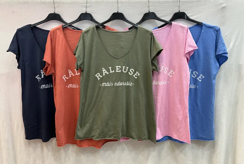 T-Shirt Mürrisch, aber bezaubernd.