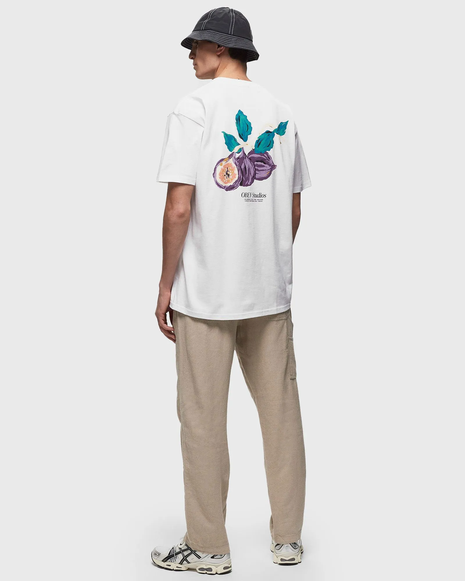 T-shirt OBEY Studios Tee 165263772-WHT