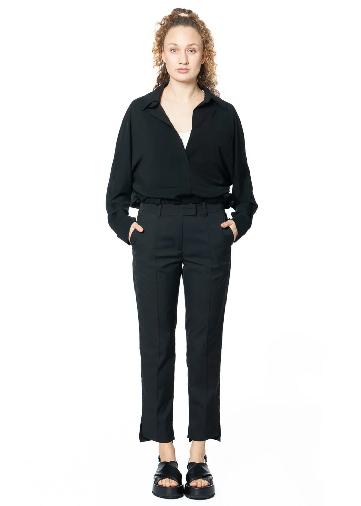 ULI SCHNEIDER, Business-Hose aus Baumwoll-Gabardine 