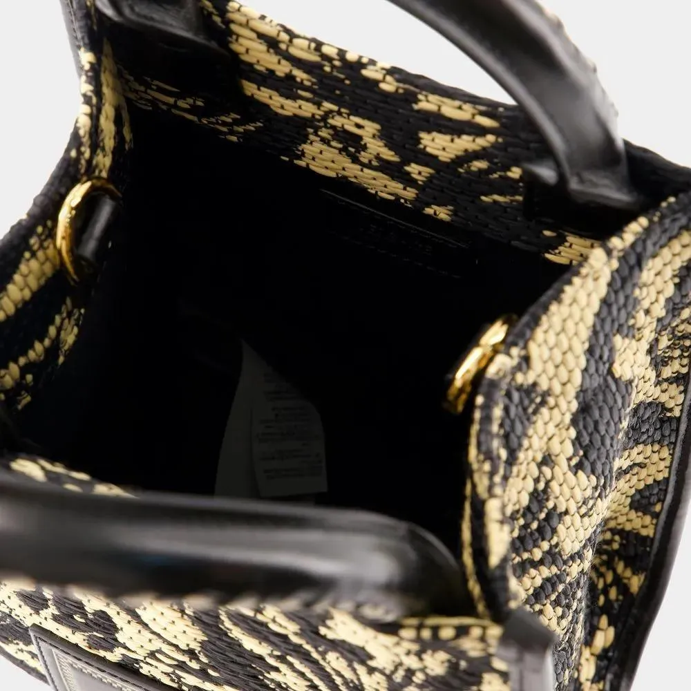   Versace  Athena Shopper Bag - Leather - Black Black  Tote 