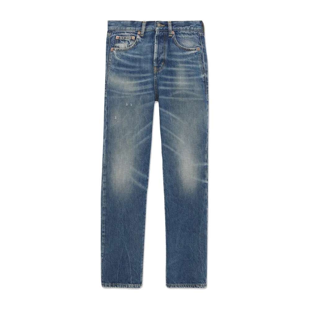 Vintage Denim Blaue Jeans